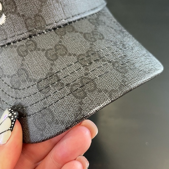 Gucci Tiger Gray and Black Baseball Cap NWT - Picture 8 of 10